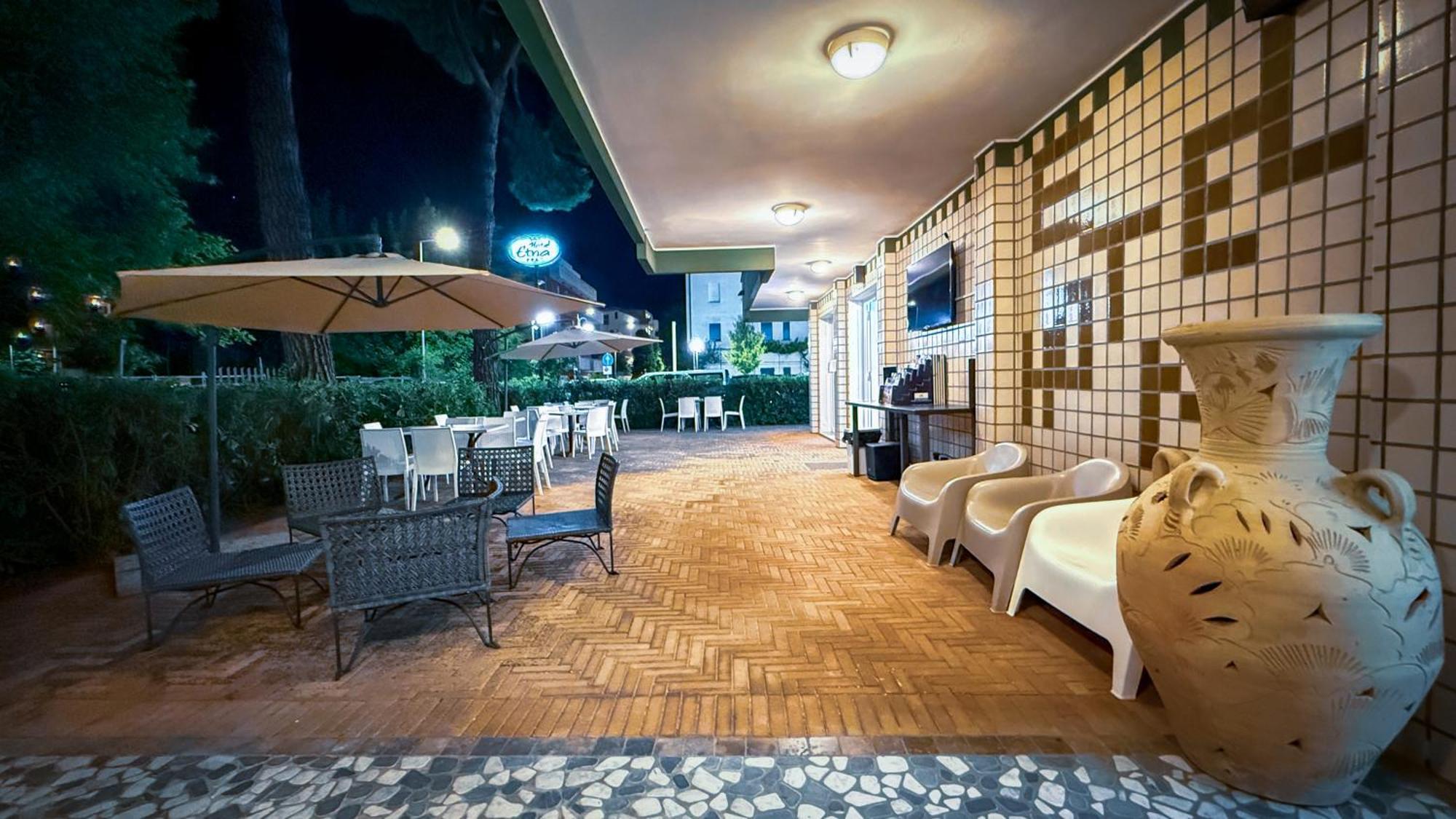 Hotel Etna - Nuova Gestione Romagnola All-Inclusive Spiaggia Parcheggio 리치오네 외부 사진